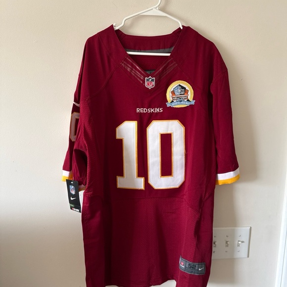 NFL Burgundy and Gold Men's Jersey